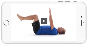Example of personalised physio exercise video on your smartphone
